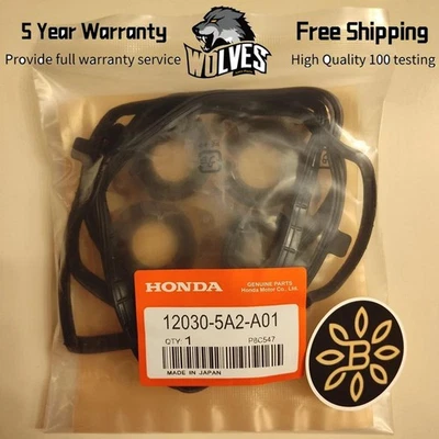 OEM Authentic for Honda Valve Cover Gasket Set FULL KIT Seals Accord CRV ILX TLX - Image 1 of 4