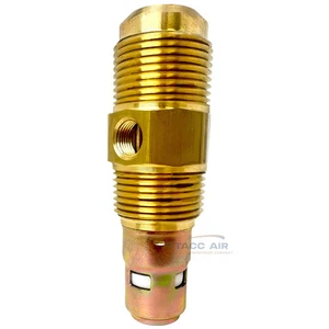 Compresor de aire NPT macho destello de 3/4" x 3/4" en tanque válvula de retención de latón - Imagen 1 de 8