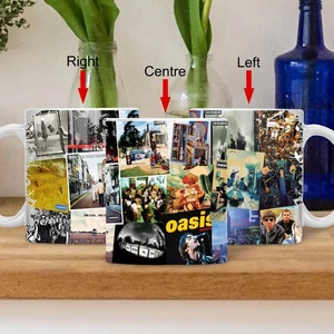 Oasis Mug / Gift.  Album & Record Covers of Britpop Band. Original Design. - Picture 1 of 5