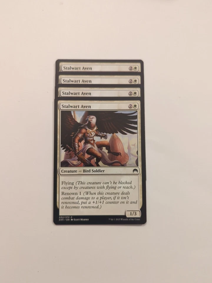 (4) Stalwart Aven *PLAYSET* Magic Origins Regular NM MTG - Image 1 of 1