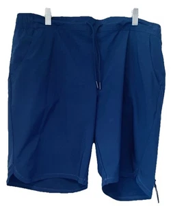 Lands' End 9" schnelltrocknendes Board marineblau BADESHORTS zierlich 14 Taschen Innenfutter - Bild 1 von 7