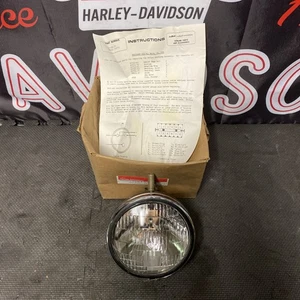 NOS OEM Harley Headlight FX 71-84 XL 63-84 67705-74 Shovelhead Ironhead Xlch FXE - Picture 1 of 8