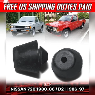 Par de goma bloque de parachoques de puerta Fit Nissan para Datsun 720 J18 S23 D21 carrocería dura 19 Foto 1 de 4