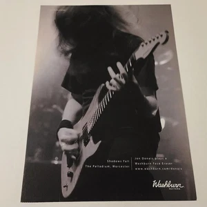 Jon Donais (Shadow's Fall) Washburn Ad - Picture 1 of 1