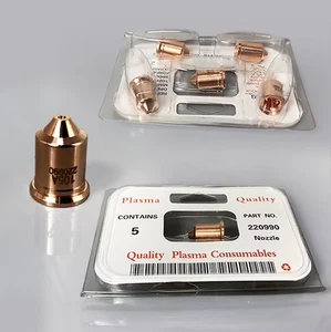 65A/85A/105A Plasma Cutting Consumables Nozzle 220990 Electrode 220842 Shield Ca - Bild 1 von 16