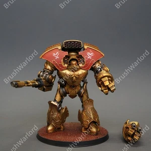 Warhammer 40K PAINTED Adeptus Custodes Legio Custodes Telemon Heavy Dreadnought - Picture 1 of 10