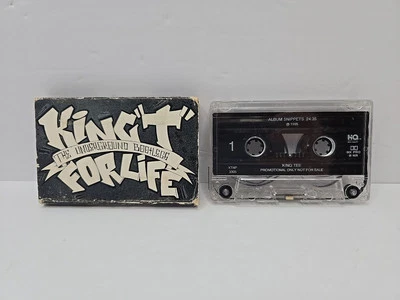 King Tee IV Life Underground Bootleg (Cassette, 1995) Promo Sampler Hip Hop Rare - Image 1 of 4