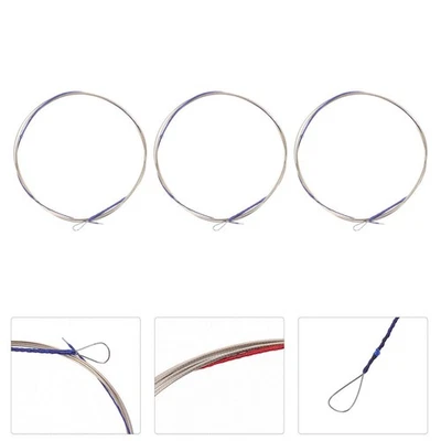 3pcs Professional Pipa Strings String Accessories Chinese Lute Practice Strings - Image 1 of 4