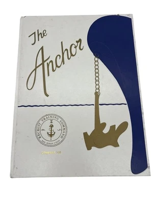 The Anchor 1988 Navy Yearbook Recruit Training Command San Diego CA Company 210 Foto 1 de 4