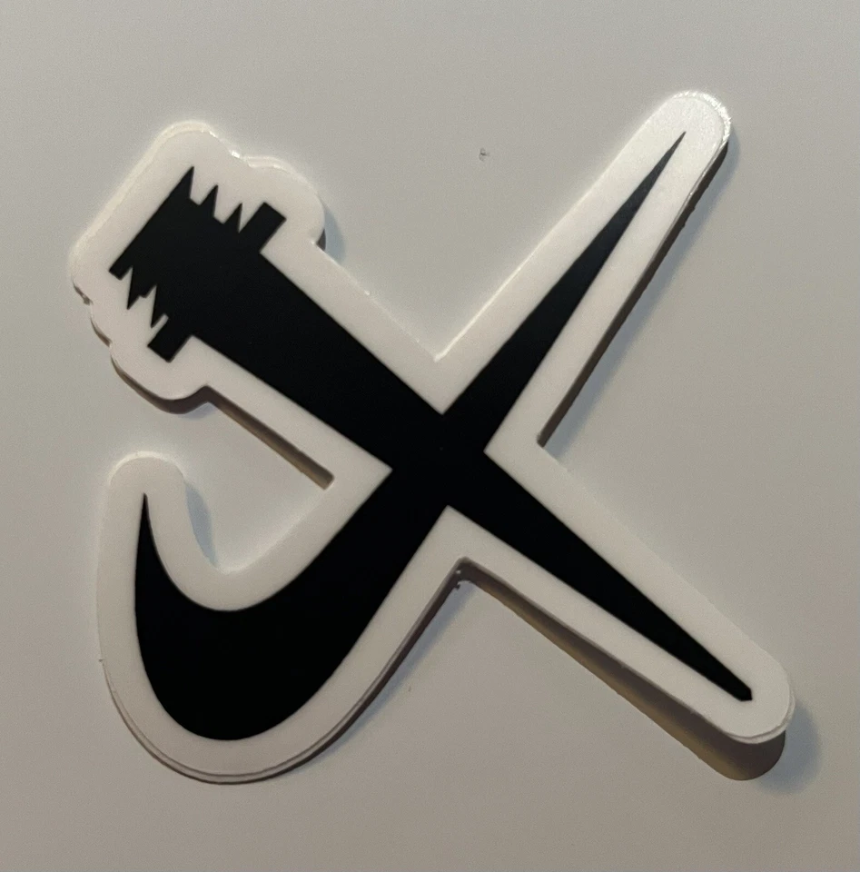 Nike Cross Country vinyl decal sticker Finish On Empty NXR NXN Regionals running