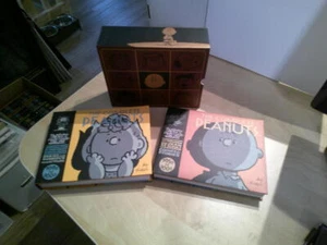 The Complete Peanuts 1999-2000 and 1950-2000 HC Gift Box Set Unread 2016 Fantagr - Picture 1 of 4