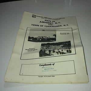 1974 KARTEN VON AMHERST N.Y. UND STADT TONAWANDA N.Y. - Bild 1 von 5