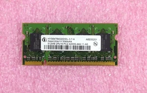 512MB INFINEON DDR2-533 PC2-4200S NON-ECC SODIMM MEMORY RAM - HYS64T64020HDL-3 - Picture 1 of 2
