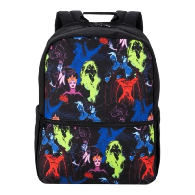 Mochila de Lona Villanos Disney 16" Reina Malvada Hades Chernabog Scar Yzma Foto 1 de 4