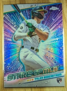2024 TYLER SODERSTROM RC Topps Series 1 CHROME Stars MLB #SMLB18 Athletics - Picture 1 of 2