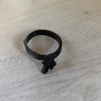 Trituradora Tortugas Ninja Adolescentes Mutantes Cinturón Negro Accesorio 1988 TMNT Parte Foto 1 de 4