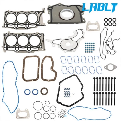 Juego de pernos de junta de cubierta de cabeza completa LABLT para Chrysler Dodge Jeep Ram 2011-2015 3,6 L Foto 1 de 4