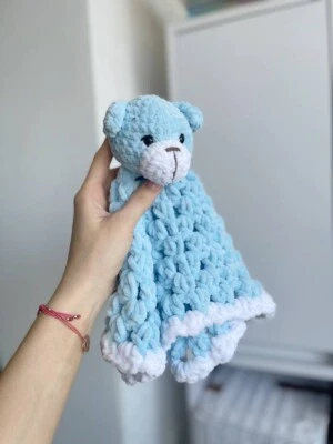 Handmade Сomforter Dodo Knitted Crochet Plush Toy Amigurumi Comforter Dodo Gift - Image 1 of 4