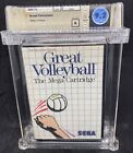 GREAT VOLLEYBALL SEGA OF AMERICA -  MADE IN TAIWAN 1987 WATA 9.2 A MASTER SYSTEM