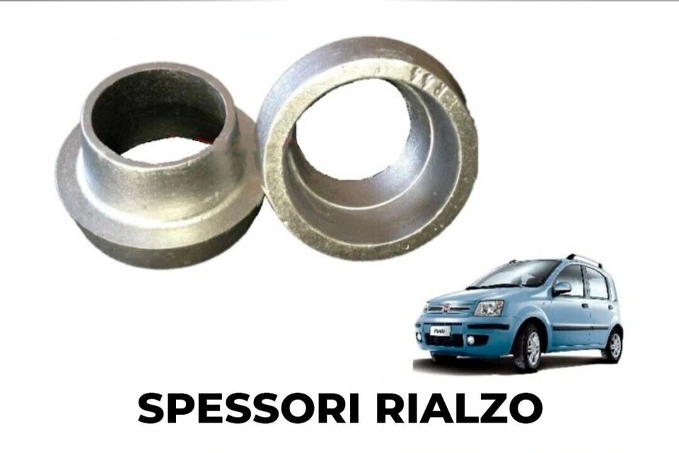 SPESSORI DI RIALZO ANTERIORE POSTERIORI NUOVA PANDA DAL 2004 IN POI 4X4 E 4X2 - Immagine 1 di 1