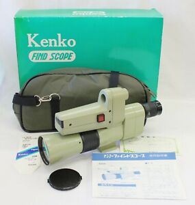 Kenko Find Scope Spotting Scope 20x D=56.5 w/ LED Aiming View Finder in Case/Box