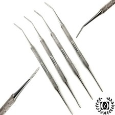 4 Nail Filler Lifter Pusher Cuticle Remover Manicure Pedicure Stainless Steel