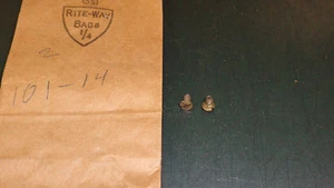 (2) New NOS Carter Carburetor Carb Choker Valve Screw 101-14 RAKX-0 1-Barrel - Picture 1 of 1