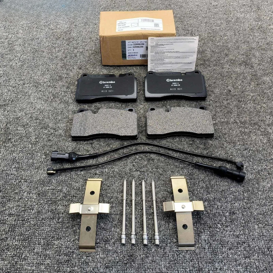 NEW FOR 22956256 Carbon Ceramic Rear Brake Pad Kit for 2009-2013 C6 Corvette ZR1 - Image 1 of 4