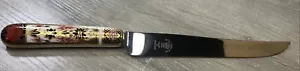 Royal Crown Derby 9 3/4"" coltello vecchio osso Imari Cina Inghilterra seghettato - Foto 1 di 9