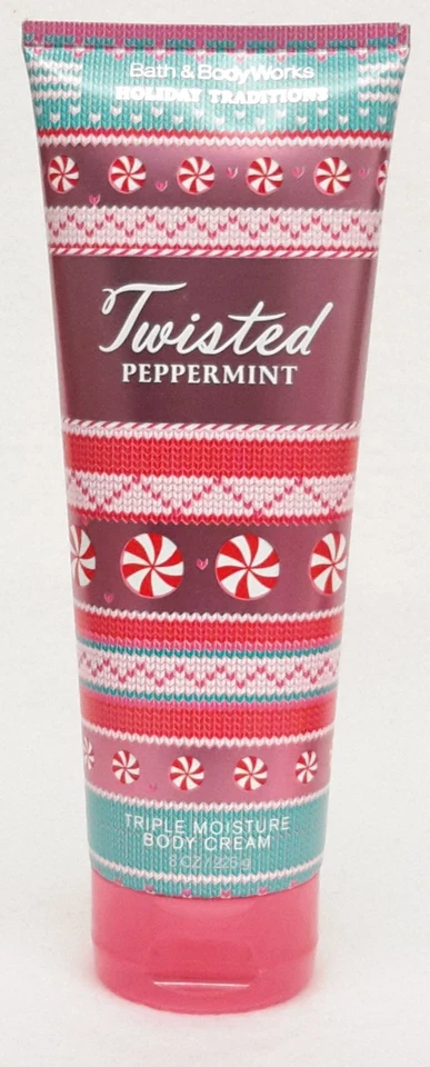 1 crema de manos y cuerpo Bath & Body Works twisted menta triple hidratación Foto 1 de 1