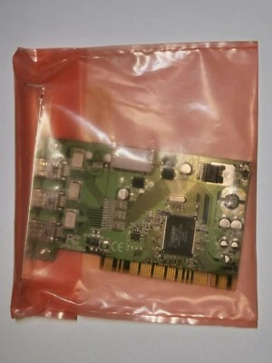 Hauppauge DV-Wizard Pro PCI card with three IEEE 1394 (Firewire) ports - Image 1 of 3