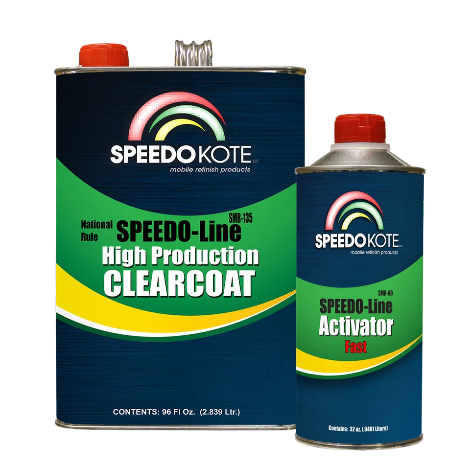 Automotive Very Fast Dry Clear Coat, 3:1 mix Clearcoat gallon Kit w/Fast Act. - Image 1 of 1