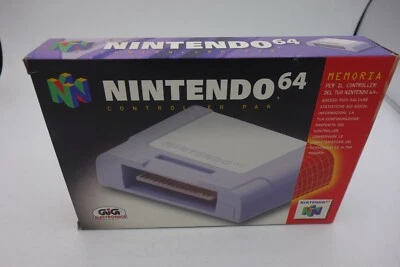 Memory card nuova fondo di magazzino per nintendo 64 controller pak - Immagine 1 di 4