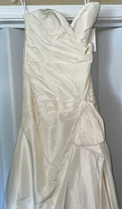 Watters Bride Raquel Style No 1034B Ivory 100% Silk Size 10 - Picture 1 of 14