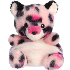 Aurora® Palm Pals™ Regina Pink Leopard™ 5 Inch Stuffed Animal Toy #1-563 Zoo - Picture 1 of 5