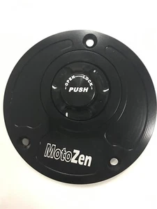 CNC Keyless Gas Fuel Cap For Yamaha all Models Black - Foto 1 di 3