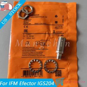 For IFM Efector IGS204 IFB3004BBPKG/US-104  Inductive Sensor Switch 10-30VDC 8mm - Picture 1 of 5
