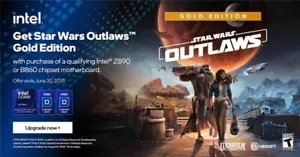 PC Star Wars Outlaws Gold Edition for Intel Motherboard Z890 B860 REDEEM CODE - Picture 1 of 1