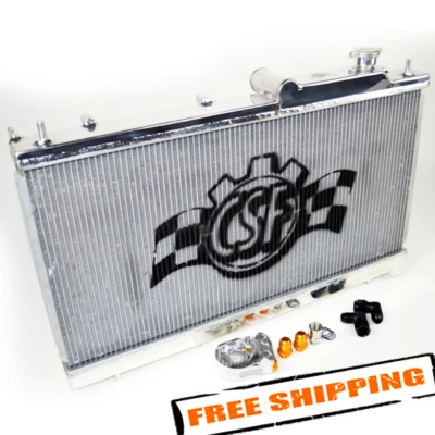 Radiador CSF 7042O de alto rendimiento todo aluminio con enfriador de aceite incorporado Foto 1 de 4