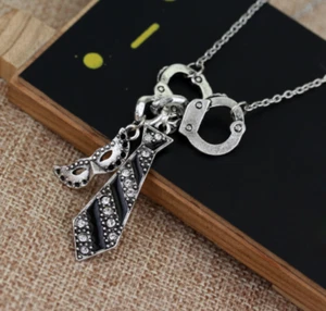 Collana 50 Sfumature Di Rosso Grigio Nero Christian Grey Anastasia Libro Film - Foto 1 di 5