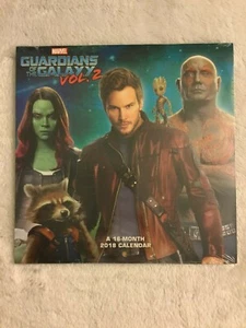 Guardians of the Galaxy Vol. 2 - Kalender 2018 - Beutekiste versiegelt NEU - Bild 1 von 2