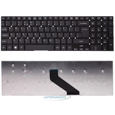 Clavier d'ordinateur portable Acer Aspire V3-771 VA70 noir Royaume-Uni MP-10K36 Go neuf - Photo 1/4