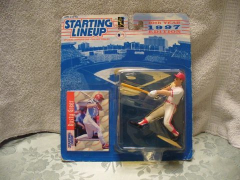 Kenner Starting Lineup - 1997 - Rusty Greer - NEW - VINTAGE Cover