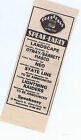 JOHN OTWAY / NEO / LANDSCAPE / STATE LINE press clipping 1977  (3/9/77) 9X4cm