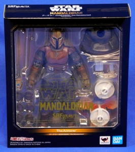 FIGURA STAR WARS MANDALORIAN EL ARMADOR SH FIGUARTS BIG E SWALLZ - Imagen 1 de 3