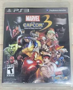 Marvel vs Capcom 3: Fate of Two Worlds (PlayStation 3 PS3) Complete Tested - Picture 1 of 3
