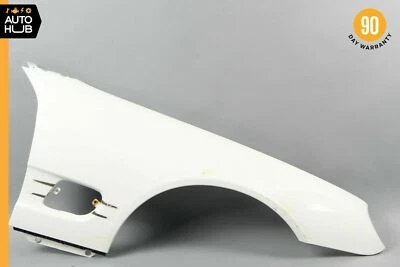 03-08 Guardabarros delantero derecho lado pasajero Mercede R230 SL550 SL55 AMG blanco OEM Foto 1 de 4