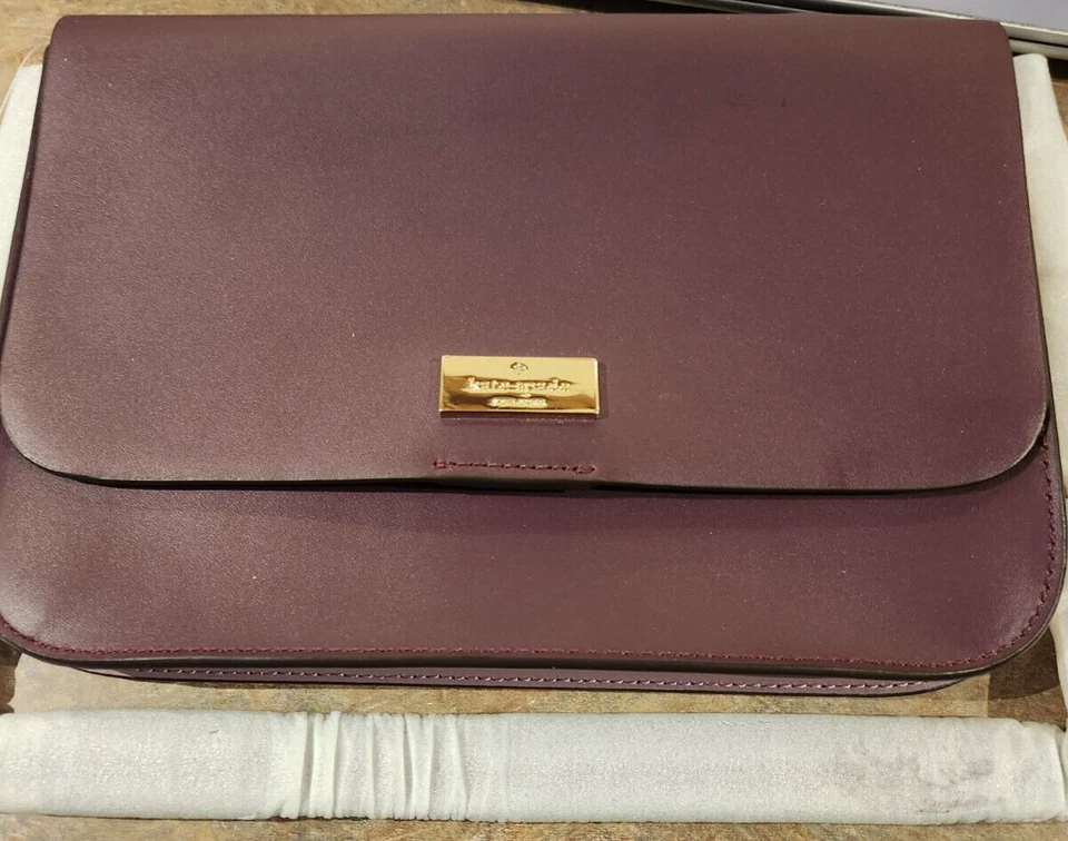 Kate Spade Lizz Putnam Drive Shoulder Bag Wkru5202 - Deep Plum/sugared Plum