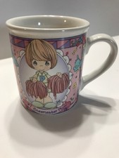 Precious Moments #1 Cheerleader Mom Mug 1998
