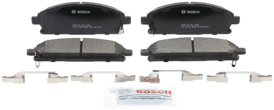Pastillas de freno delanteras de cerámica QuietCast Bosch 2005-2006 Nissan X-Trail Bosch Foto 1 de 4